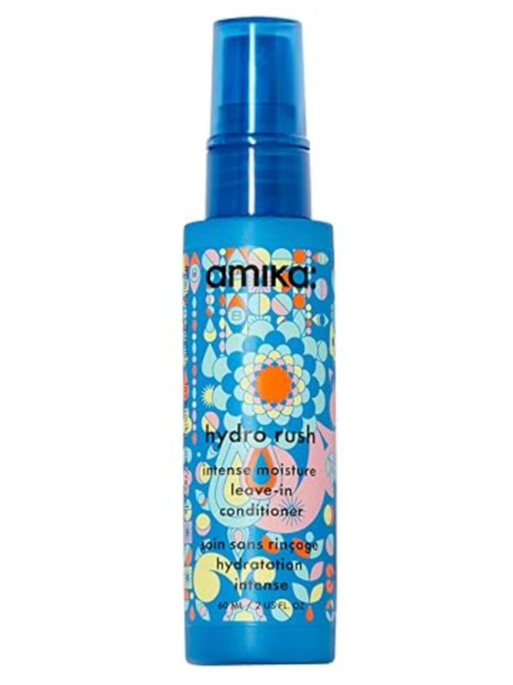NEW Amika Hydro Rush Intense Moisture Leave-In Conditioner Spray Travel Size